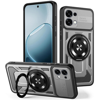 Etui na Oppo A6 Pro 5G / A6 Pro 4G, Techsuit, RuggedCam, Szary