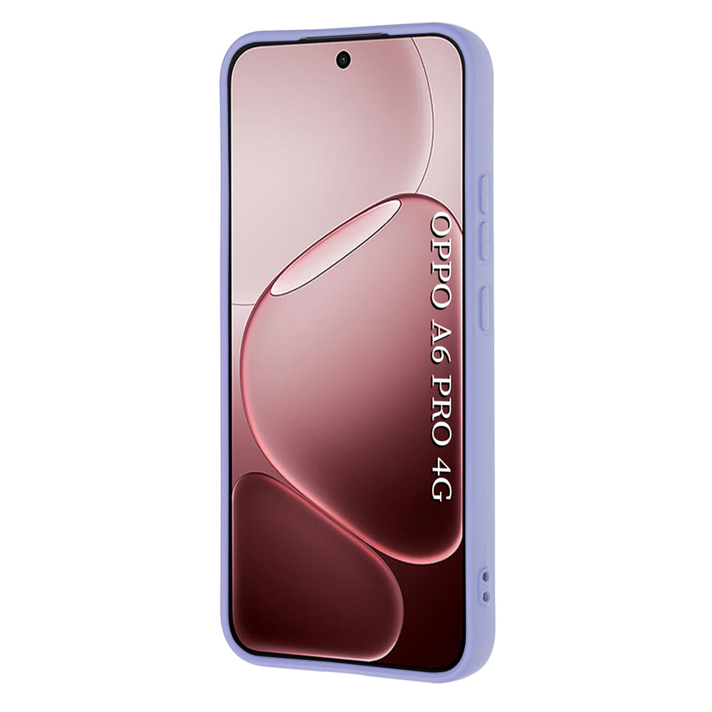 Etui na Oppo A6 Pro 5G / A6 Pro 4G, Techsuit, SoftFlex, Jasnofioletowy
