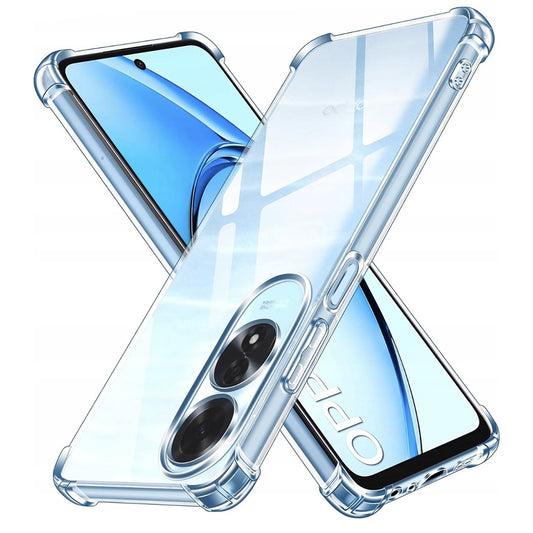 Etui na Oppo A60, Techsuit, Shockproof Clear, Przezroczyste