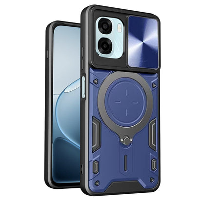 Etui na Oppo A6k 4G / A6x 4G / A6x / A6 4G, Techsuit, CamGuard Pro, Niebieskie