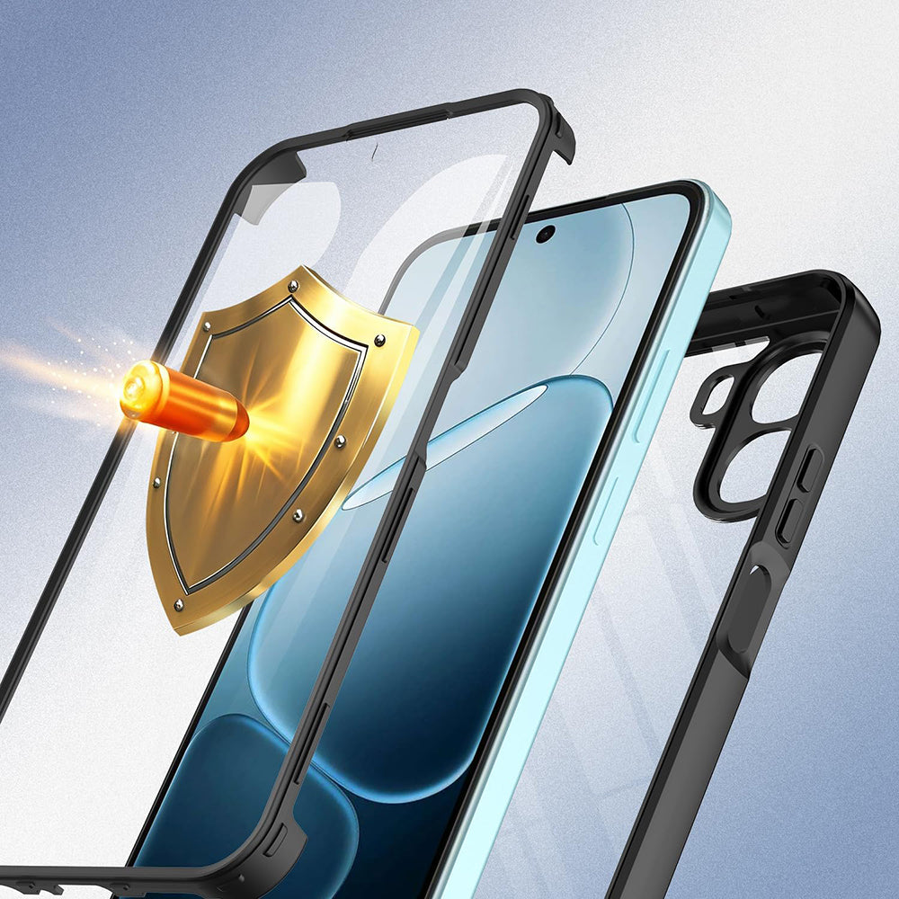 Etui na Oppo A6k 4G / A6x 4G / A6x, Techsuit, ColorVerse 360, Niebieskie