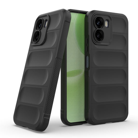 Etui na Oppo A6x 4G / A6x, Techsuit, Magic Shield, Czarne
