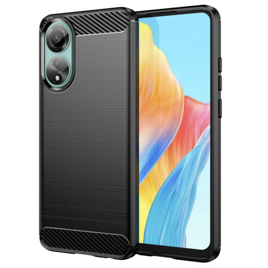 Etui na Oppo A78 4G, Techsuit, Carbon, Czarny