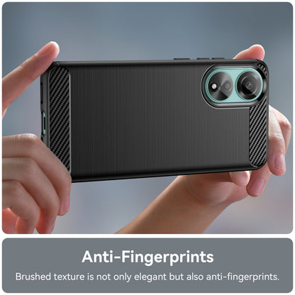 Etui na Oppo A78 4G, Techsuit, Carbon, Czarny
