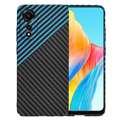Etui na Oppo A78 4G, Techsuit, Carbonite FiberShell, Czarna Bleu
