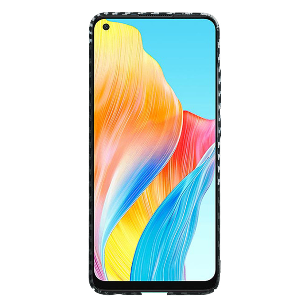 Etui do Oppo A78 4G, Techsuit, Carbonite FiberShell, Czarny Szary