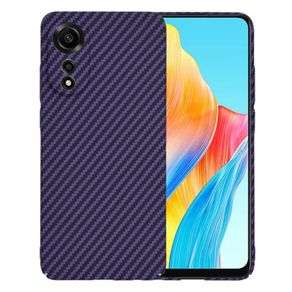 Etui na Oppo A78 4G, Techsuit, Carbonite FiberShell, Fioletowy
