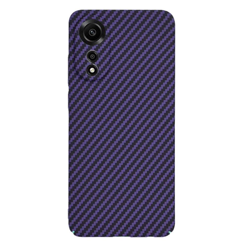 Etui na Oppo A78 4G, Techsuit, Carbonite FiberShell, Fioletowy