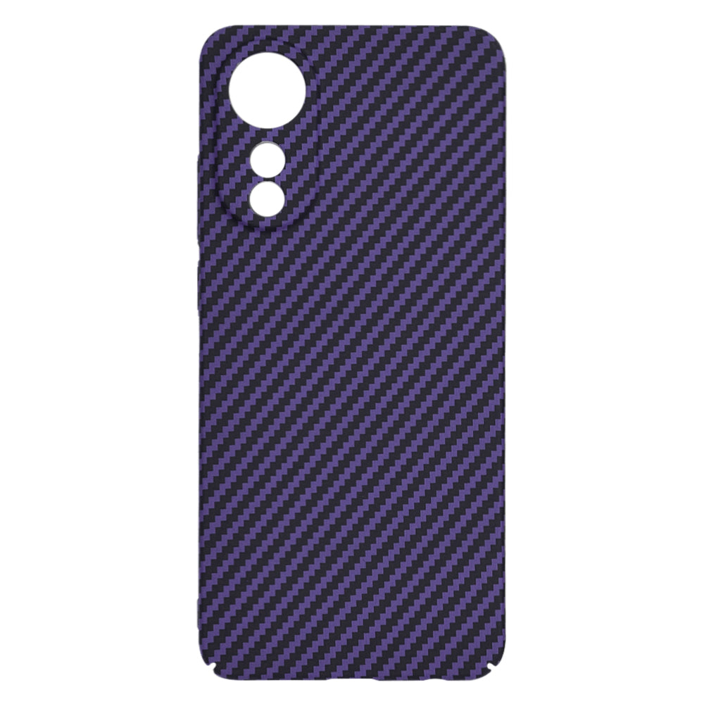 Etui na Oppo A78 4G, Techsuit, Carbonite FiberShell, Fioletowy