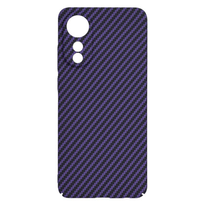 Etui na Oppo A78 4G, Techsuit, Carbonite FiberShell, Fioletowy