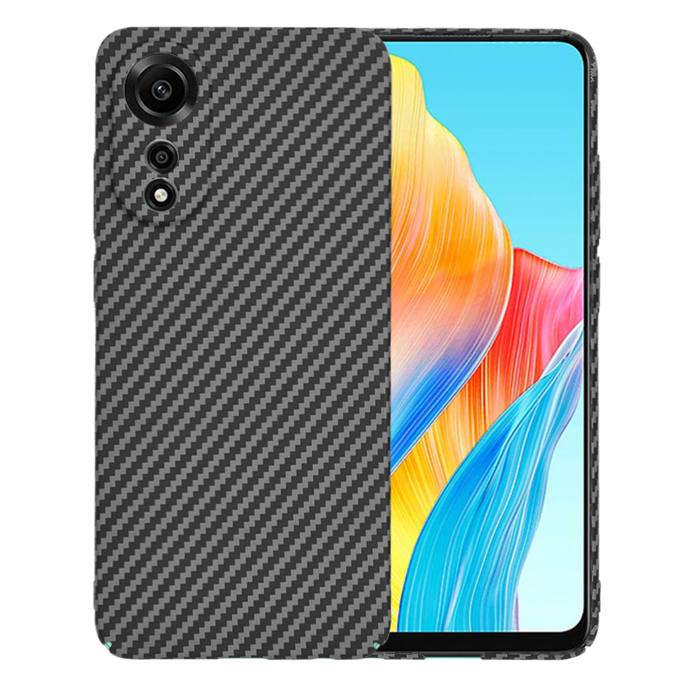 Etui na Oppo A78 4G, Techsuit, Carbonite FiberShell, czarne