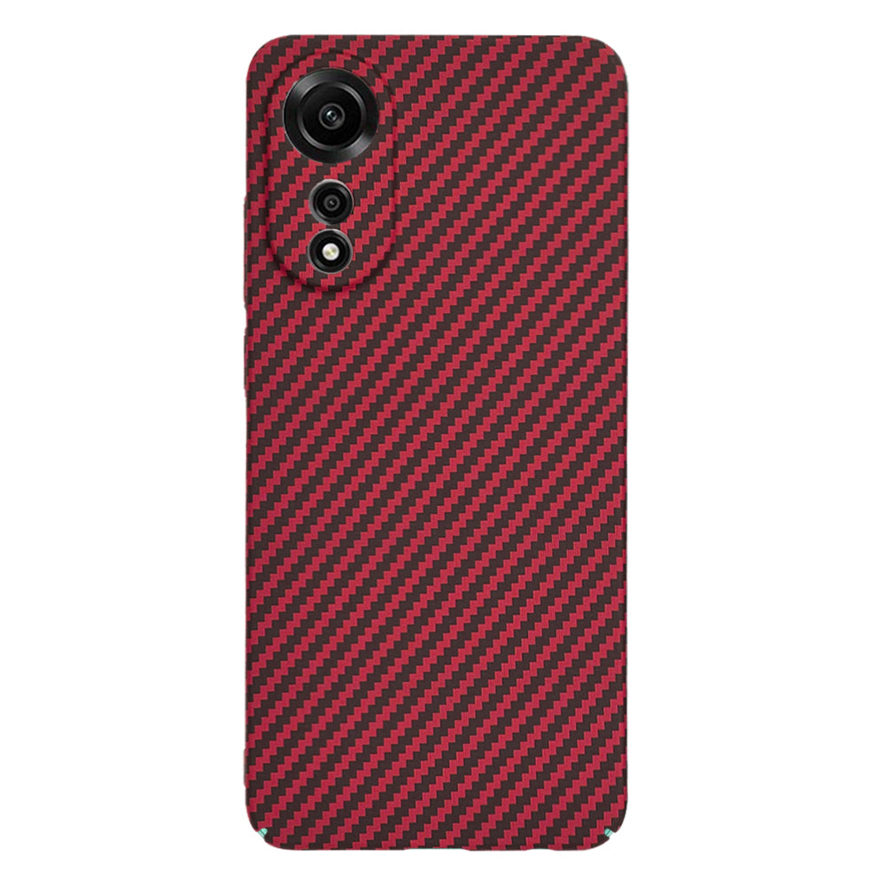 Etui na Oppo A78 4G, Techsuit, Carbonite FiberShell, Czerwony