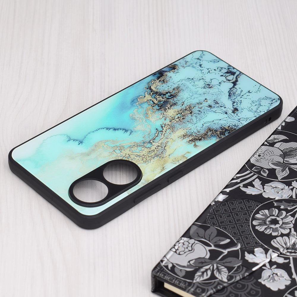 Etui na Oppo A78 4G, Techsuit, Glaze, Niebieski