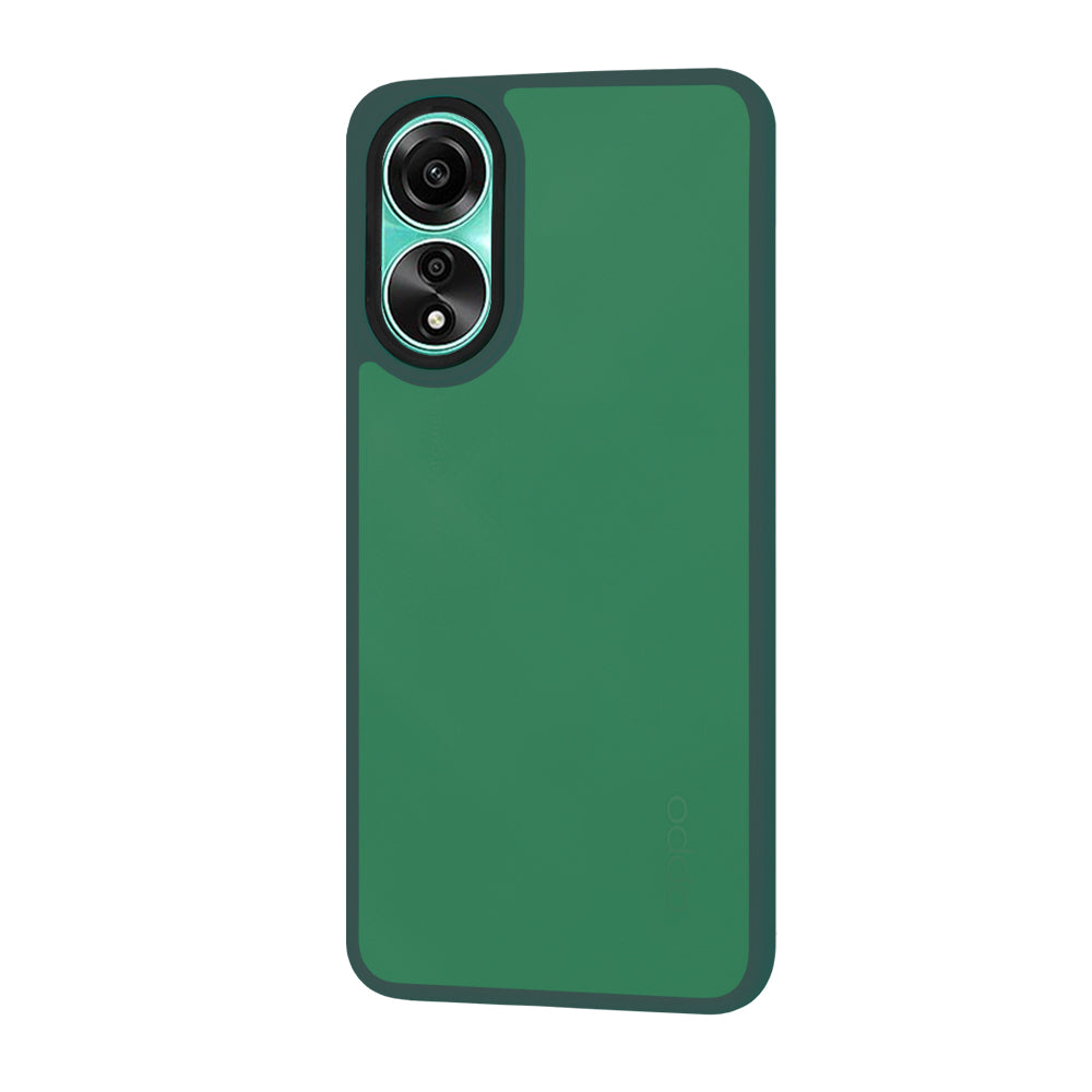 Etui na Oppo A78 4G, Techsuit, HaloFrost, Zielony