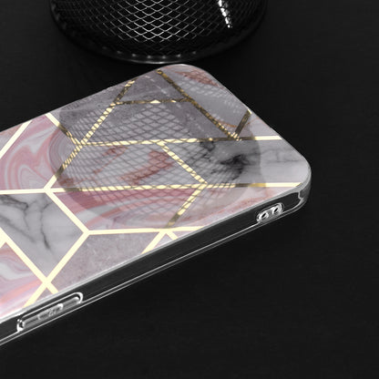 Etui na Oppo A78 4G, Techsuit, Marble, Różowe