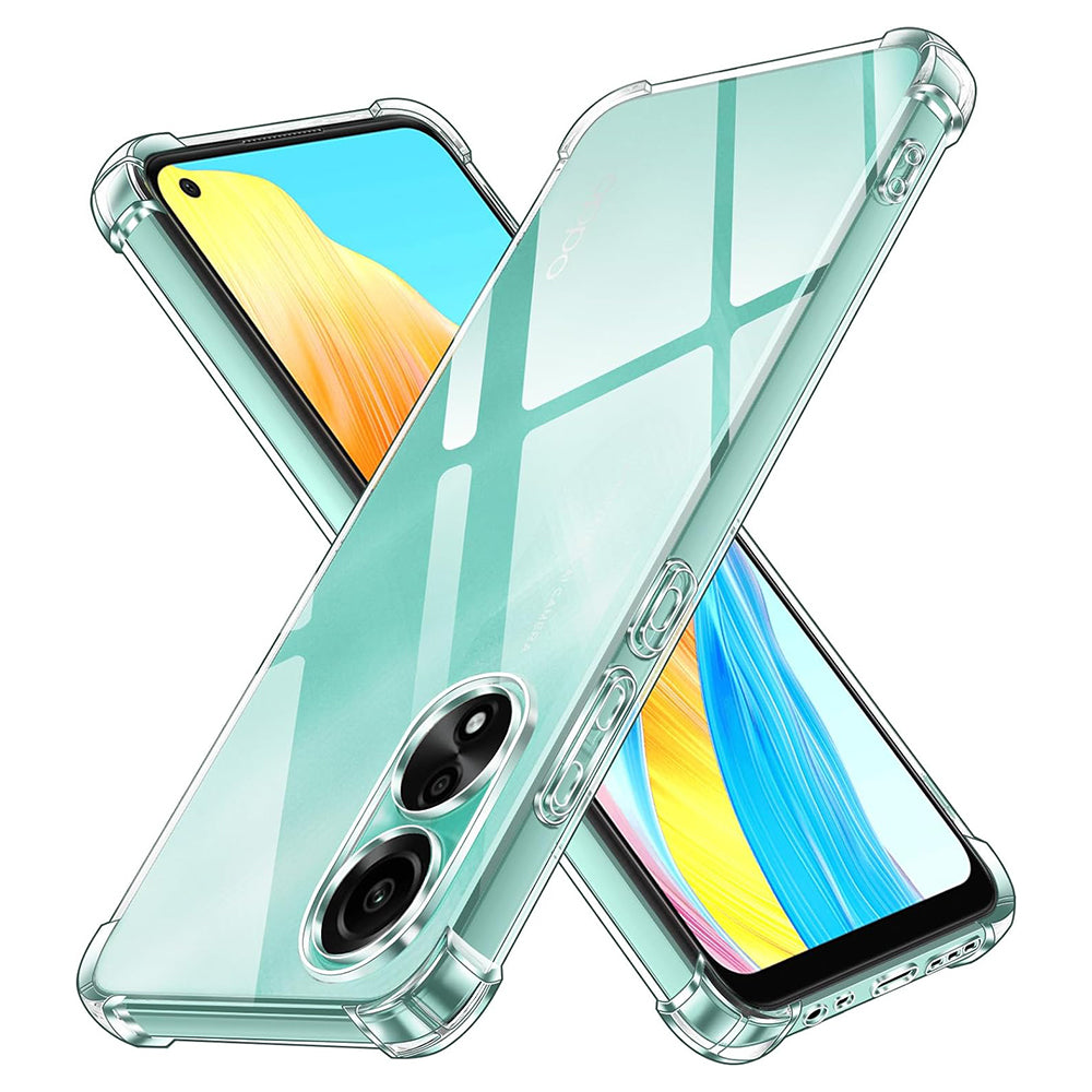 Etui na Oppo A78 4G, Techsuit, Shockproof Clear, Przezroczyste