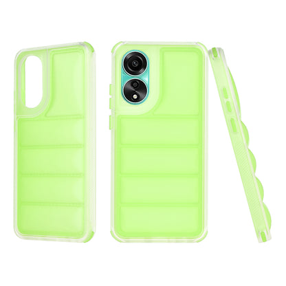 Etui na Oppo A78 4G, Techsuit, Wave Shield, Zielony