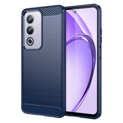 Etui na Oppo A80, Techsuit, Carbon, Niebieskie