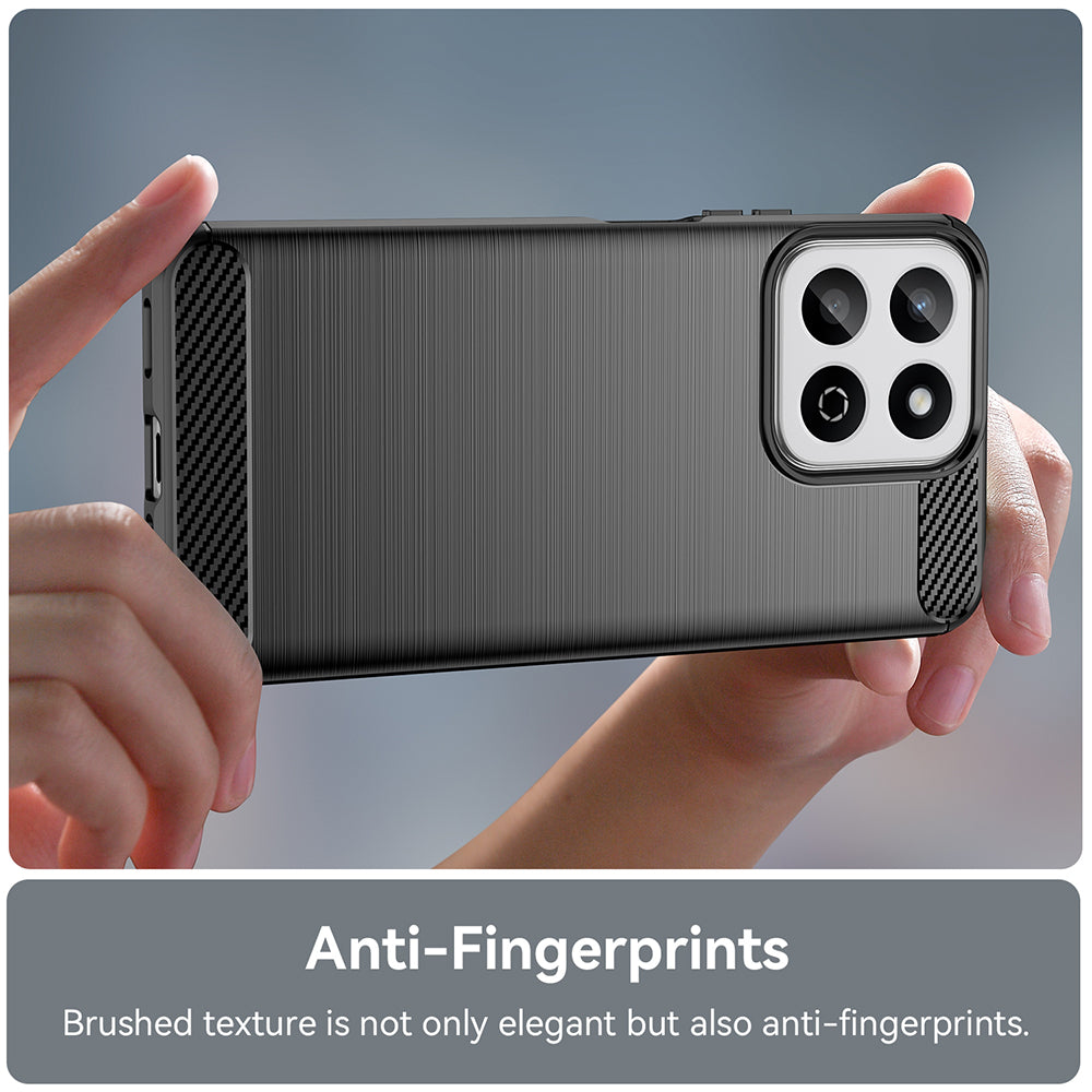 Etui na Oppo A80, Techsuit, Carbon, Niebieskie