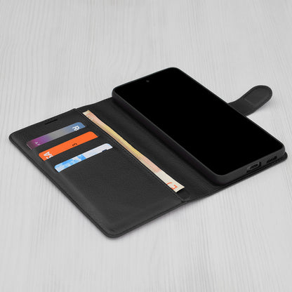 Etui na Oppo A94 / Reno5 Lite, Techsuit, Leather Folio, czarne