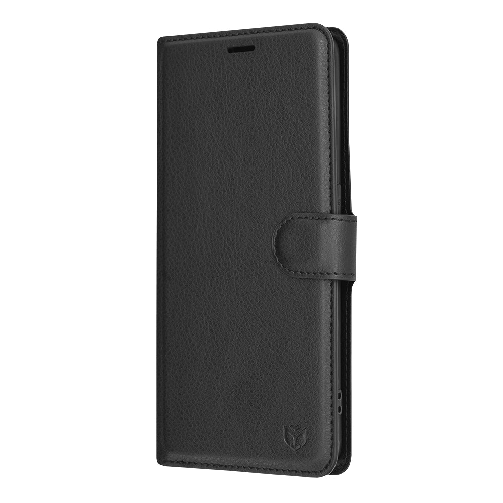 Etui na Oppo A94 / Reno5 Lite, Techsuit, Leather Folio, czarne