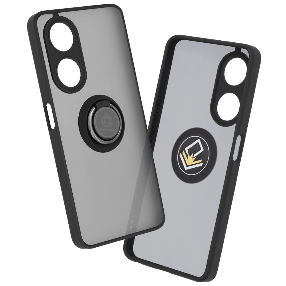 Case for Oppo A98, Techsuit, Glinth, Black