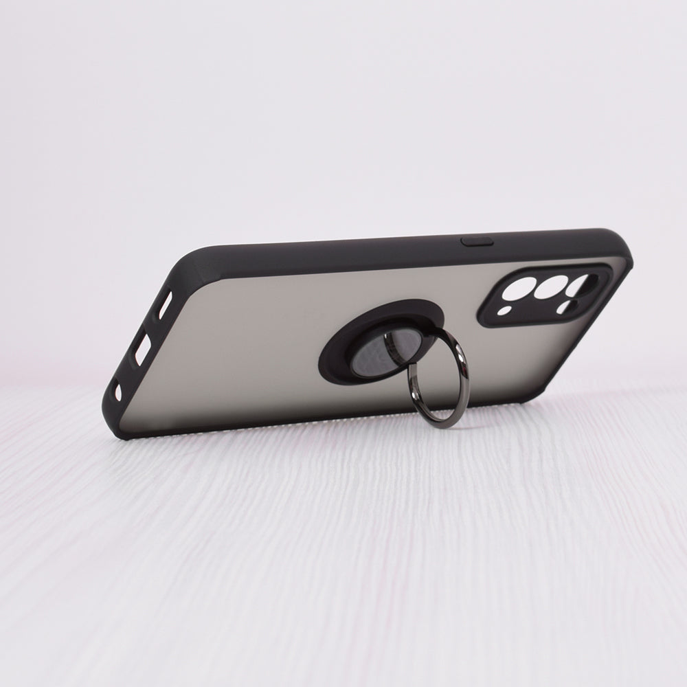 Etui na Oppo Find X3 Lite / Reno5 5G, Techsuit, Glinth, czarne
