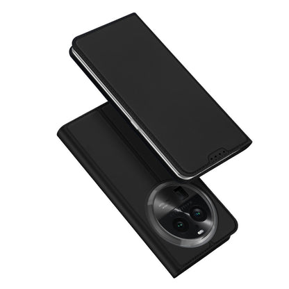 Etui na Oppo Find X6 Pro, DUX DUCIS, Skin Pro, Czarne