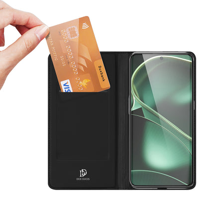 Etui na Oppo Find X6 Pro, DUX DUCIS, Skin Pro, Czarne