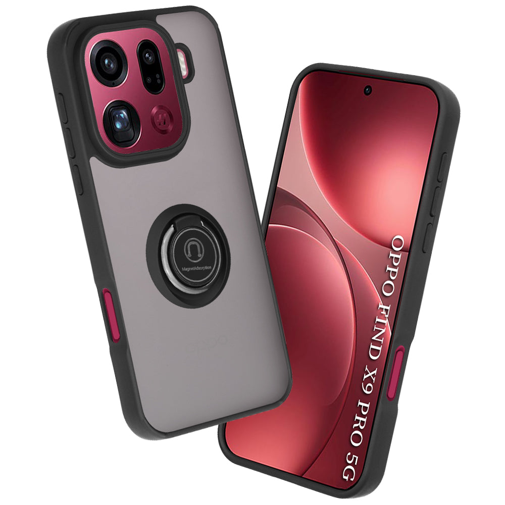 Etui na Oppo Find X9 Pro, Techsuit, Glinth, Czarne