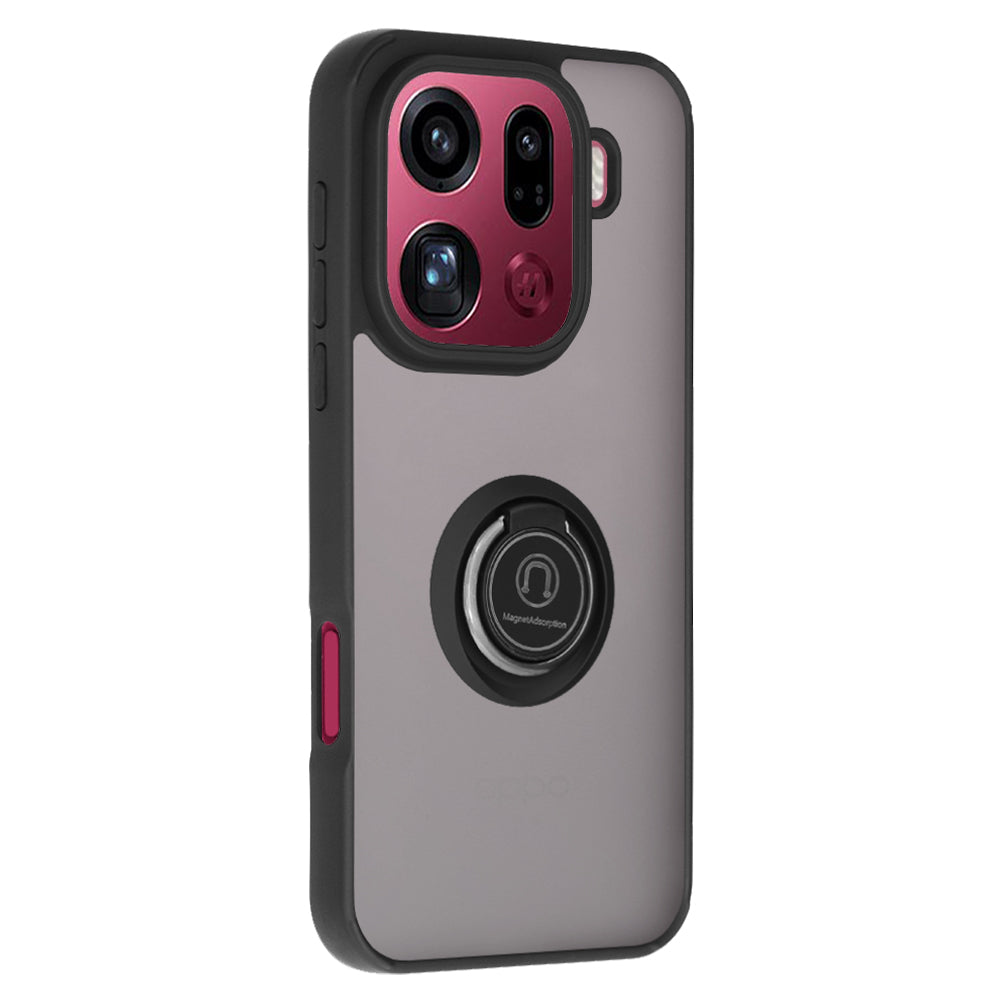 Etui na Oppo Find X9 Pro, Techsuit, Glinth, Czarne
