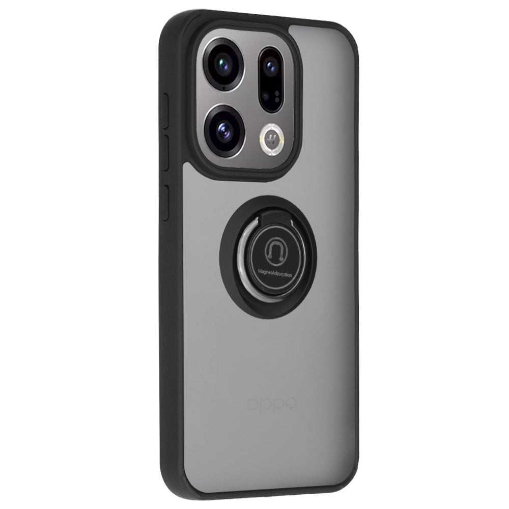 Etui na Oppo Find X9, Techsuit, Glinth, Czarne