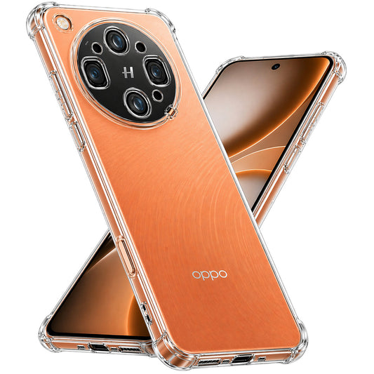 Etui na Oppo Find X9 Ultra, Techsuit, Shockproof Clear, Przezroczyste