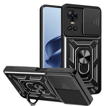 Etui na Oppo Reno10 / Reno10 Pro, Techsuit, CamShield, Czarny