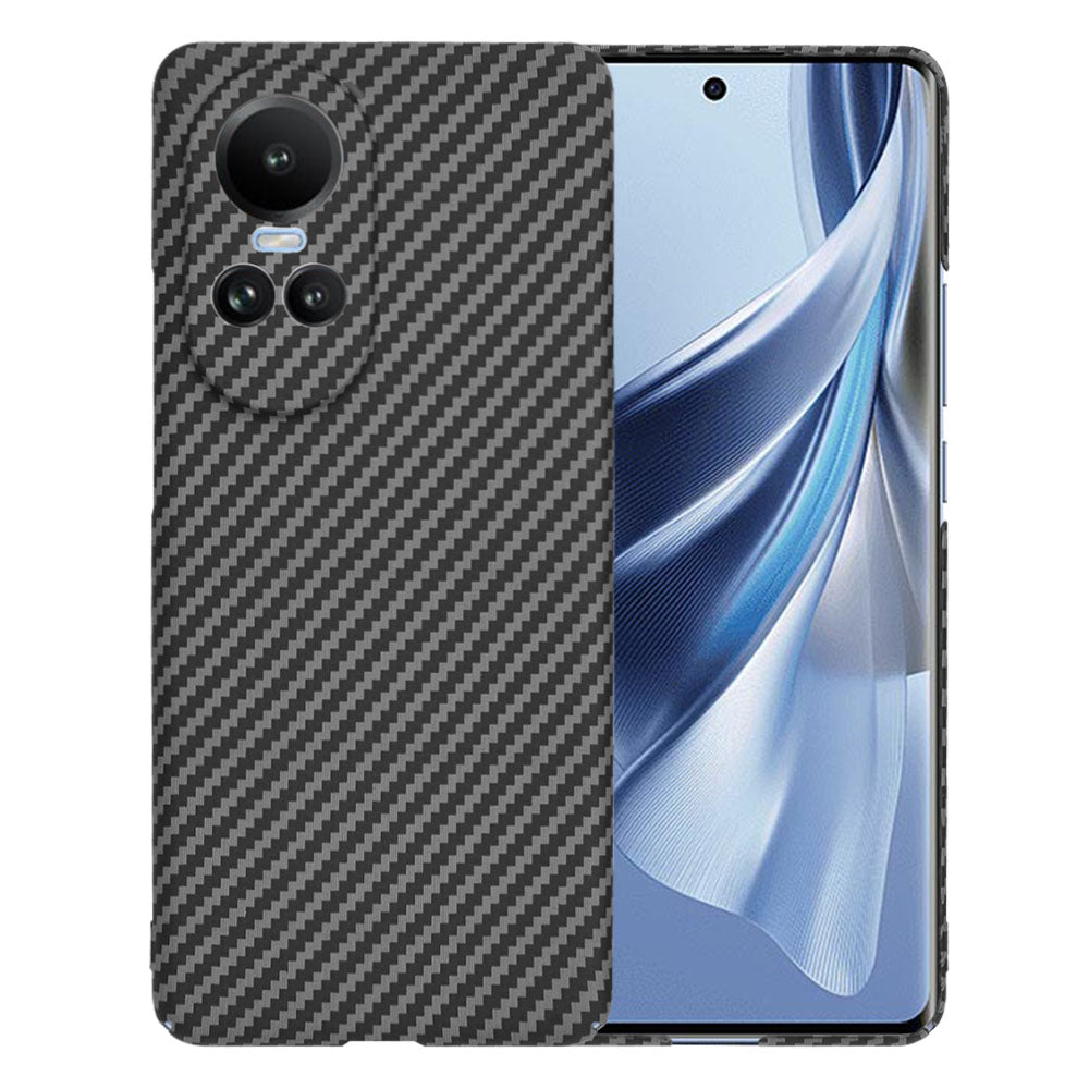 Etui na Oppo Reno10 / Reno10 Pro, Techsuit, Carbonite FiberShell, czarne