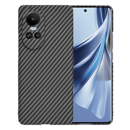 Etui na Oppo Reno10 / Reno10 Pro, Techsuit, Carbonite FiberShell, czarne