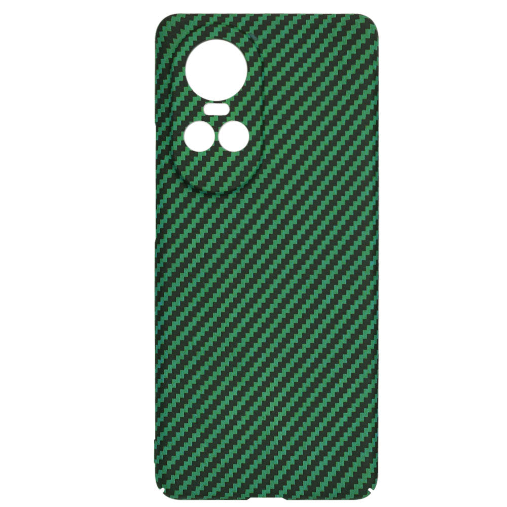 Etui na Oppo Reno10 / Reno10 Pro, Techsuit, Carbonite FiberShell, Zielony