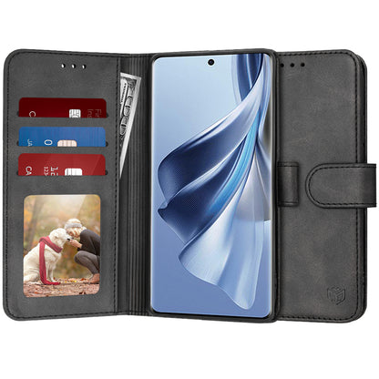 Etui na Oppo Reno10 / Reno10 Pro, Techsuit, Diary Book, czarne