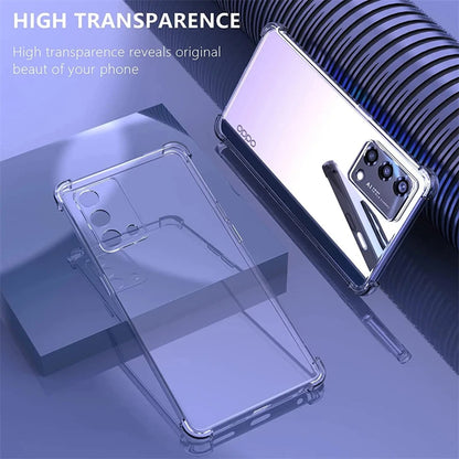 Etui na Oppo Reno10 / Reno10 Pro, Techsuit, odporne na wstrząsy, przezroczyste