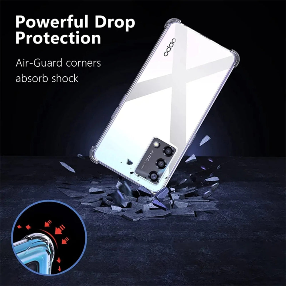 Etui na Oppo Reno10 / Reno10 Pro, Techsuit, odporne na wstrząsy, przezroczyste