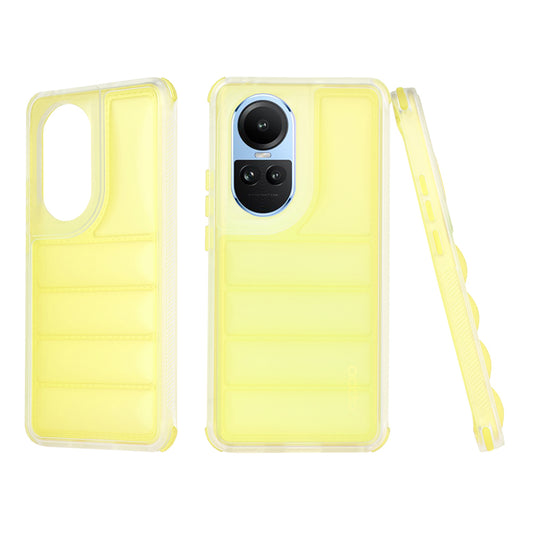 Etui na Oppo Reno10 / Reno10 Pro, Techsuit, Wave Shield, Żółte