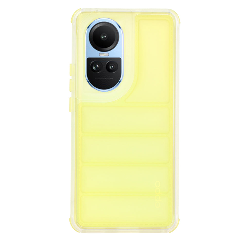 Case for Oppo Reno10 / Reno10 Pro, Techsuit, Wave Shield, Yellow