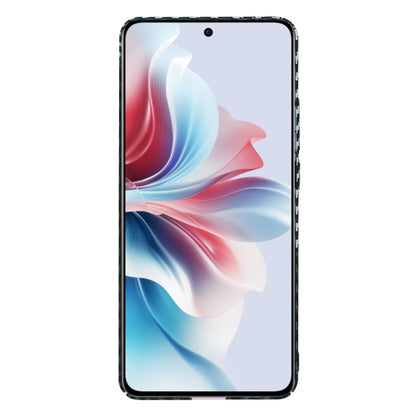 Case for Oppo Reno11 F, Techsuit, Carbonite FiberShell, Black Gray