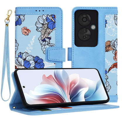 Etui na Oppo Reno11 F, Techsuit, FlipCraft, Niebieski