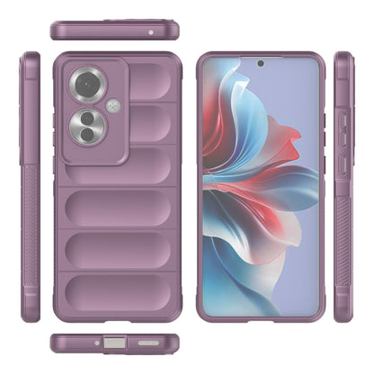 Etui na Oppo Reno11 F, Techsuit, Magic Shield, Fioletowy