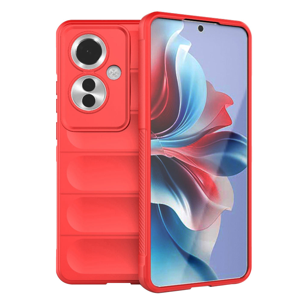 Case for Oppo Reno11 F, Techsuit, Magic Shield, Red