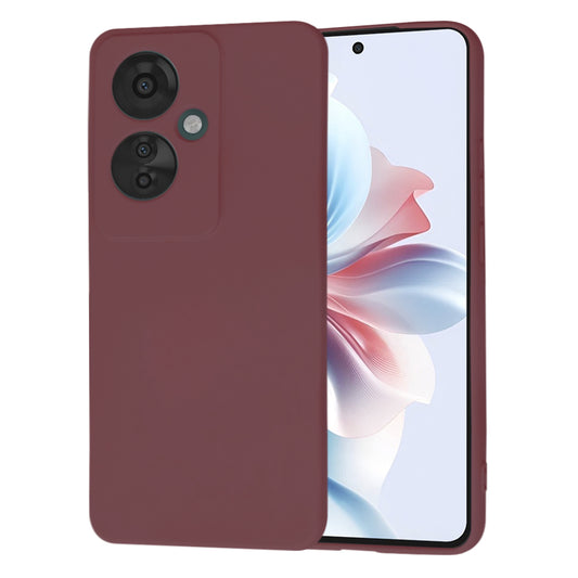 Etui na Oppo Reno11 F, Techsuit, SoftFlex, Bordowy
