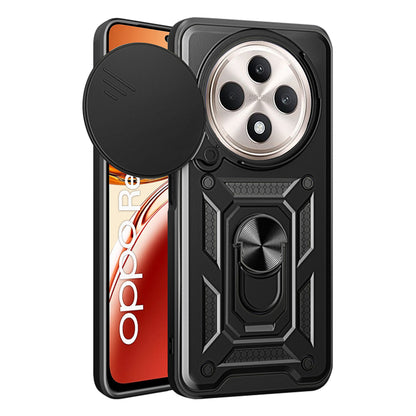 Etui na Oppo Reno12 FS 5G / Reno12 FS 4G / Reno12 F 4G / Reno12 F, Techsuit, CamShield, czarne