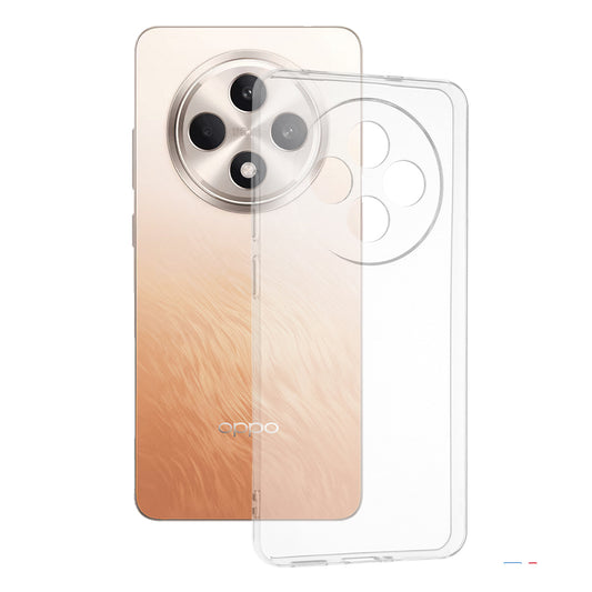 Etui na Oppo Reno12 FS 5G / Reno12 FS 4G / Reno12 F 4G / Reno12 F, Techsuit, Przezroczyste, Transparentne