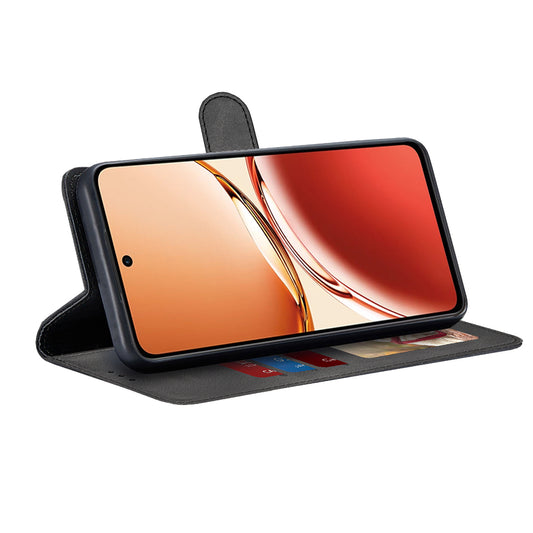 Etui na Oppo Reno12 FS 5G / Reno12 FS 4G / Reno12 F 4G / Reno12 F, Techsuit, Diary Book, czarne